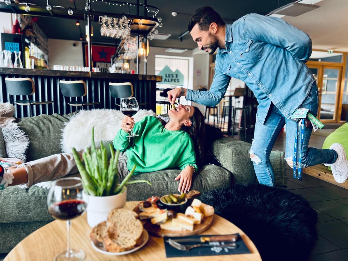 ホテル The People - Les 2 Alpes レ・デュー・アルプ エクステリア 写真